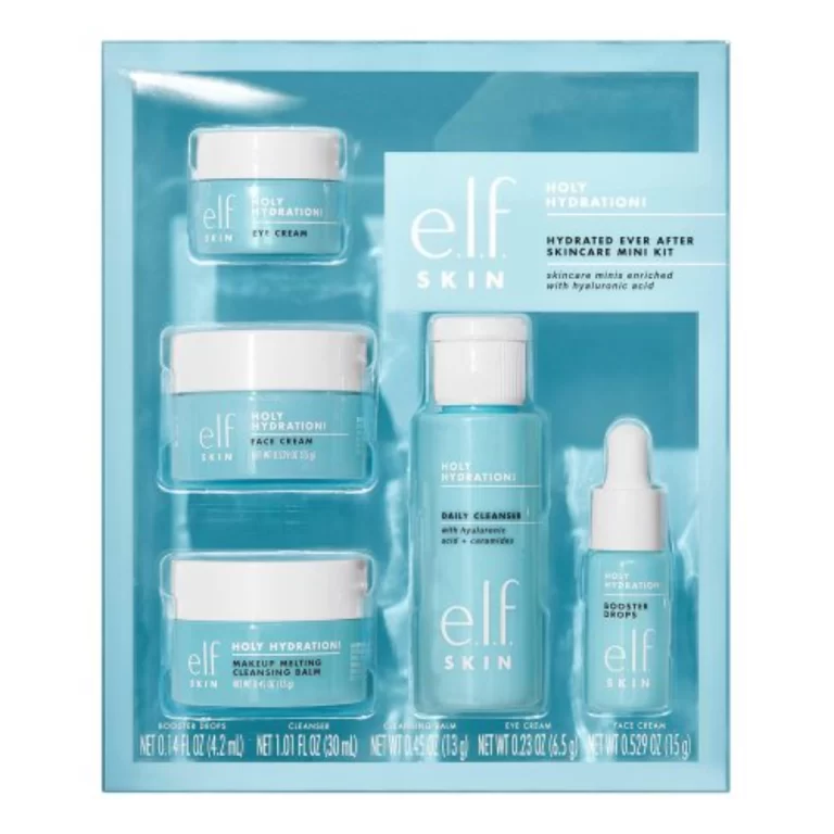 e.l.f. SKIN Hydrated Ever After Skincare Mini Kit| e.l.f. skincare mini kit| e.l.f. skincare review